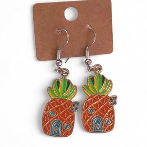 Handmade Pineapple Earrings